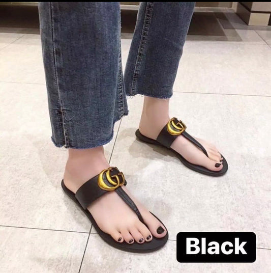 Ladies Sandals/Slide - Black