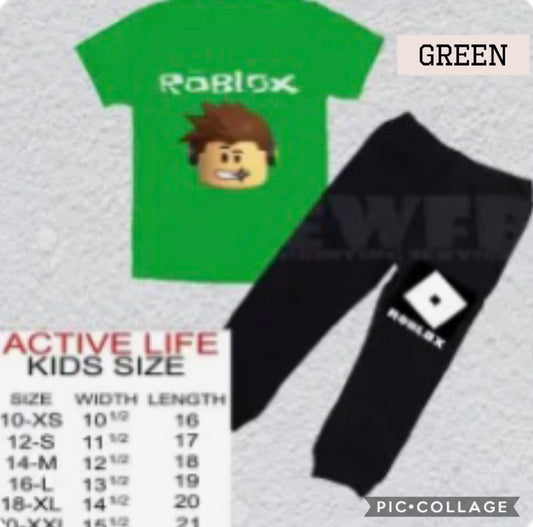 Boys T-Shirt & Jogging Pants Set - Clearance