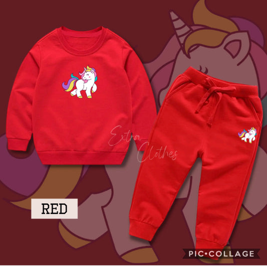 Girls Jumper & Jogging Pants Set - Clearance